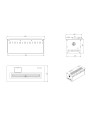 Dimensiones quemador de 3 litros electrónico RC18