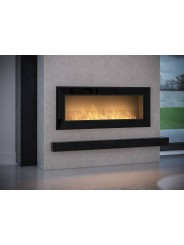 Biochimenea de pared Frame 1200  Negra