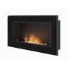 Chimenea bioetanol Simplefire Frame 900 Negra