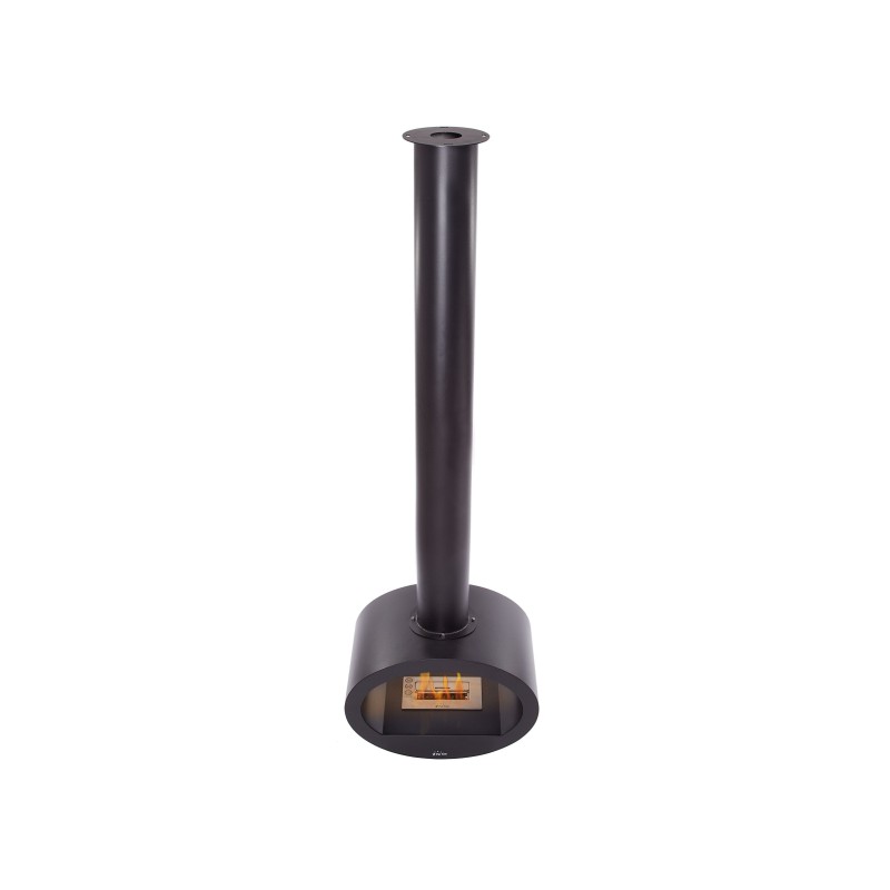 Chimenea mural de techo bioetanol SYKE - Hogar Comfy