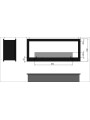 Dimensiones Infire 2 Side 1200