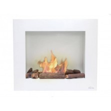 Chimenea Bioetanol Purline Bestbio Blanca