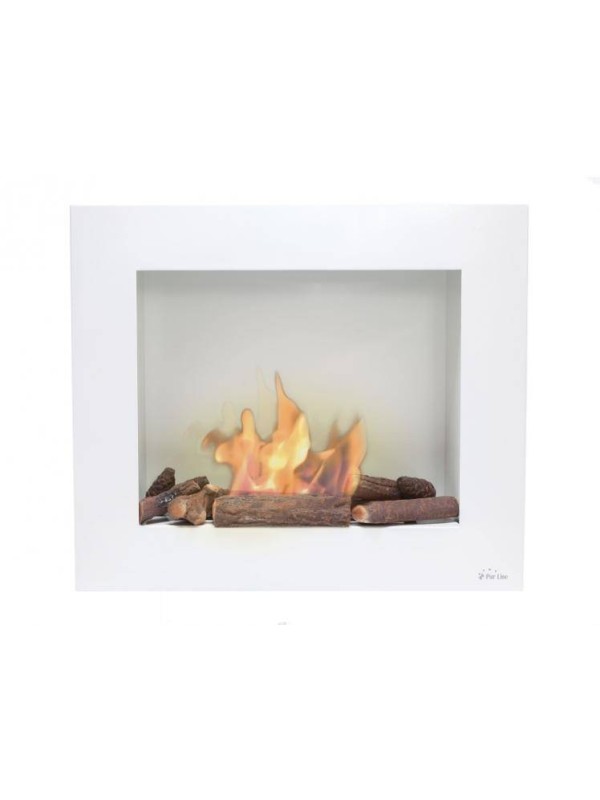 Chimenea Bioetanol Purline Bestbio Blanca