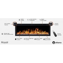 Características chimenea eléctrica Royal 50