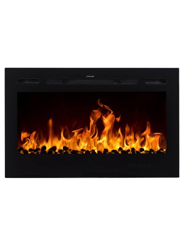 Chimenea eléctrica Majestic 36 negra