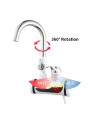 Grifo eléctrico para cocina rotación 360º