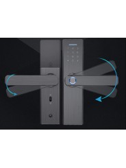 Cerradura electrónica inteligente CatchFace negra