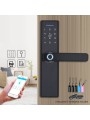 Cerradura inteligente CatchFace negra - Hogar Comfy