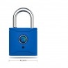 Candado inteligente azul oscuro - Hogar Comfy