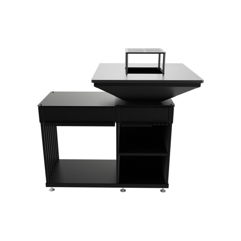 Barbacoa de leña Quadrum Horizontal - Hogar Comfy