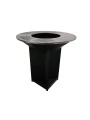 barbacoa de leña con gril y plancha Purline EFP56B - Hogar Comfy
