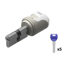 Cerradura inteligente Remock Magic con cilindro Níquel