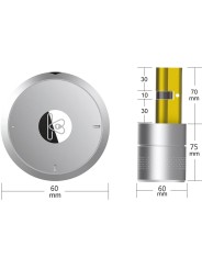 Dimensiones Cerradura electrónica M501