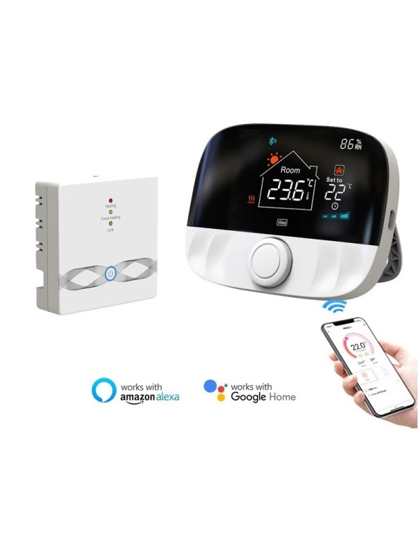 Termostato Wi-Fi RF 433