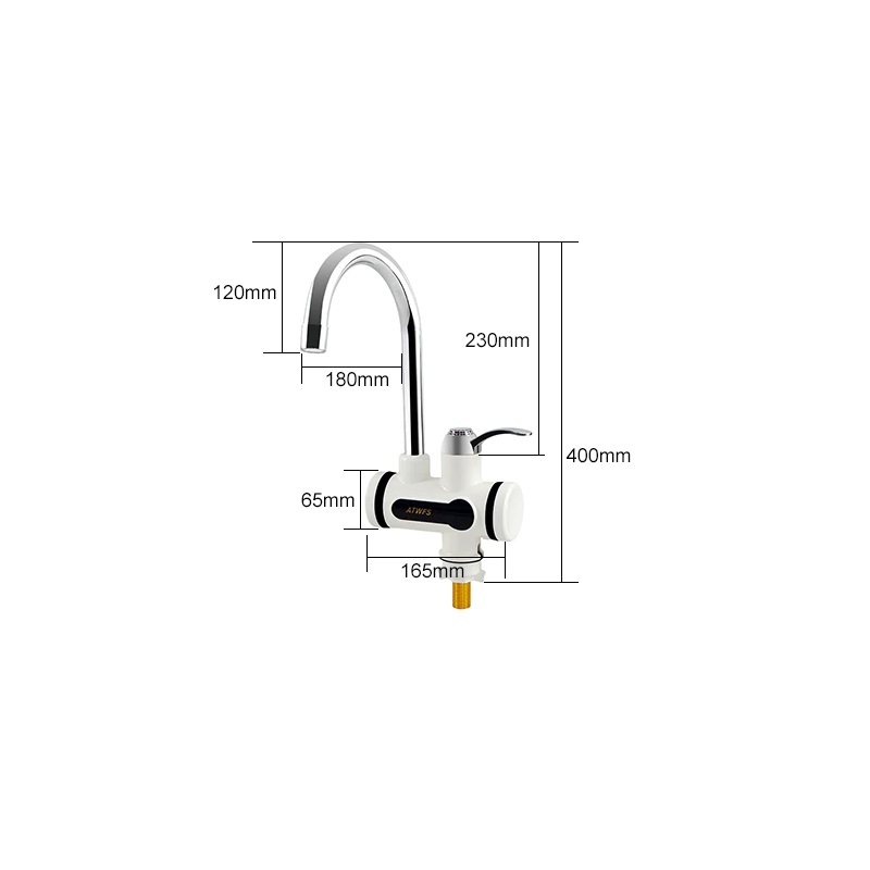 Dimensiones Grifo eléctirco ATWFS 3000