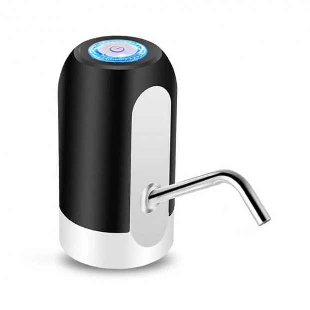 Dispensador de agua eléctrico negro - Hogar Comfy
