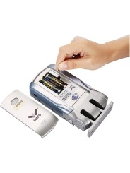 Baterías cerradura invisible Wafu plata
