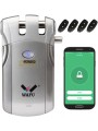 Cerradura invisible con Wi-Fi Wafu plata