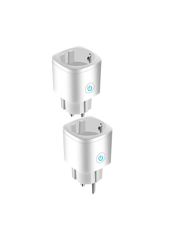 Enchufe inteligente Tuya Wi-Fi 20A Pack 2