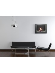 Chimenea de bioetanol Purline Bestbio Design Negra