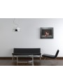 Chimenea de bioetanol Purline Bestbio Design Negra