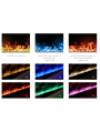 Colores de la chimenea de vapor de agua A-Fire Prestige 100 cm - AWPR 40-100 - Hogar Comfy