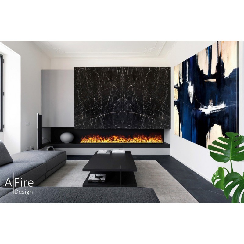 Chimenea de vapor de agua A-Fire Prestige 150 cm - AWPR 60-150 - Hogar Comfy