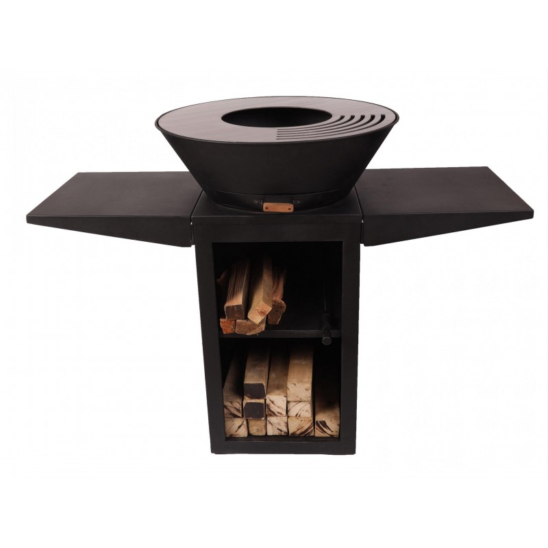Barbacoa con plancha y grill Purline EFP57B - Hogar Comfy