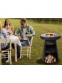 Barbacoa de leña redonda Purline EFP55RB - Hogar Comfy