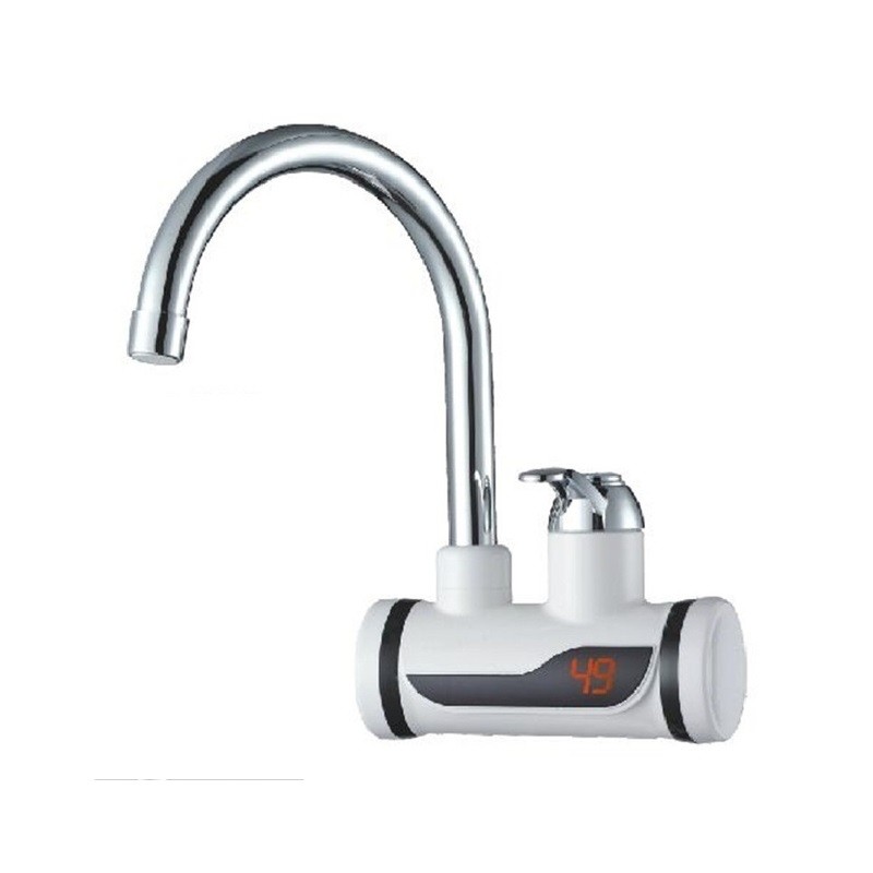 Grifo eléctrico baño con toma de agua lateral