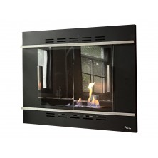 Purline Ganimedes - Chimenea mural insertable con puertas