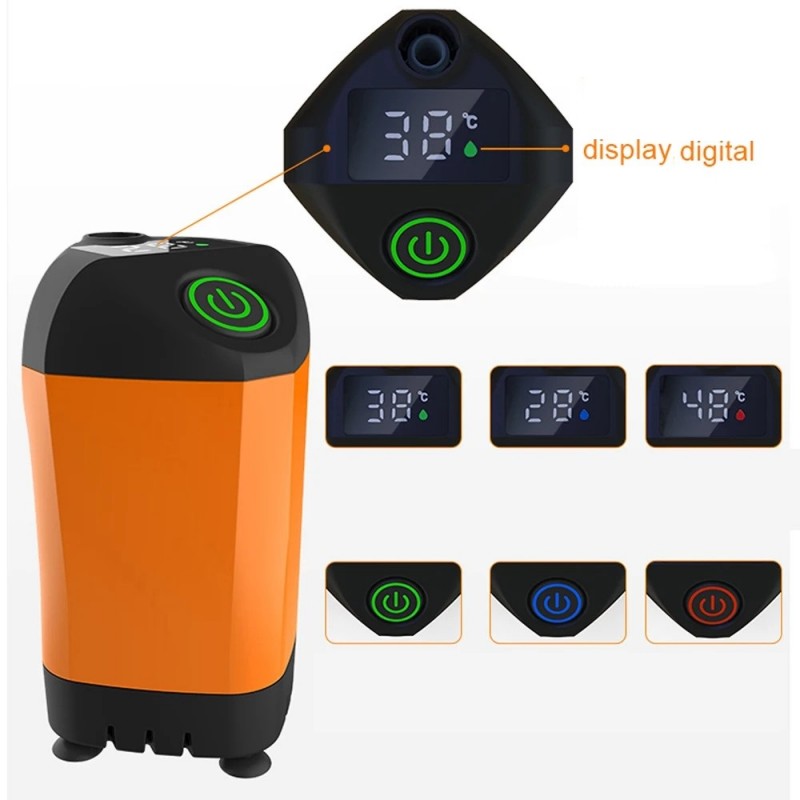 Display Digital Ducha Portátil