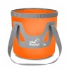 Cubo para ducha portátil naranja