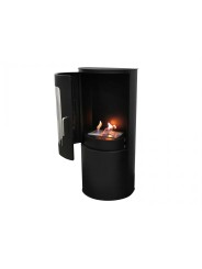 Purline Bestfire Compac Negra - Hogar Comfy