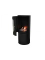 Purline Bestfire Compac Negra - Hogar Comfy