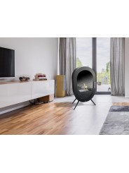 Estufa de bioetanol con puerta Rea - Hogar Comfy