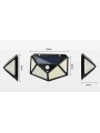 Dimensiones luces de exterior Comfy Pad