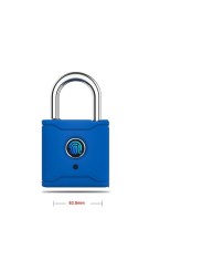 Candado inteligente dactilar y Wi-Fi azul grande + Gateway