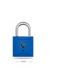 Candado inteligente dactilar y Wi-Fi azul grande + Gateway