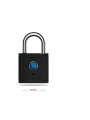 Candado inteligente dactilar y Wi-Fi negro grande + Gateway