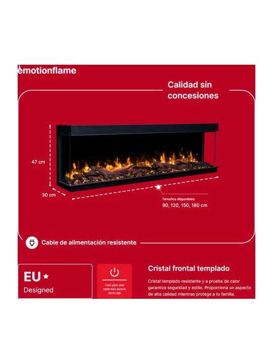 Emotion Flame Solis - Cristal frontal