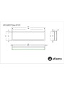 Dimensiones chimenea decorativa Pride S153