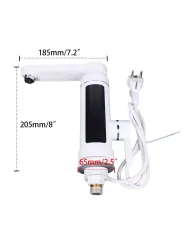 Dimensiones grifo eléctrico HCF 300 - Hogar Comfy