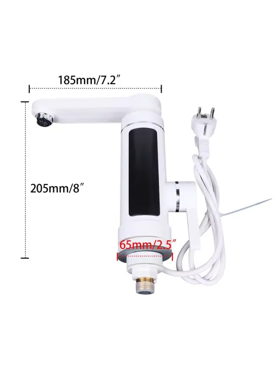 Dimensiones grifo eléctrico HCF 300 - Hogar Comfy