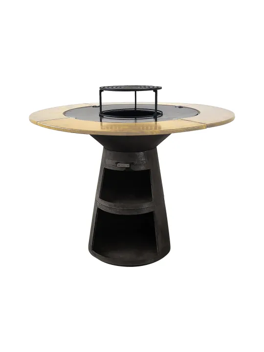 Barbacoa redonda EFP59B WOOD de Purline- Hogar Comfy