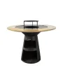 Barbacoa redonda EFP59B WOOD de Purline- Hogar Comfy
