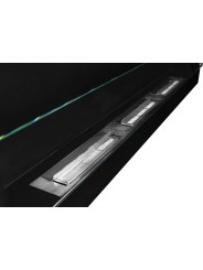Chimenea de bioetanol Comfy 1200 con cristal - Hogar Comfy