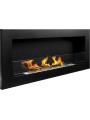 Chimenea de bioetanol Comfy 900 Slim con cristal