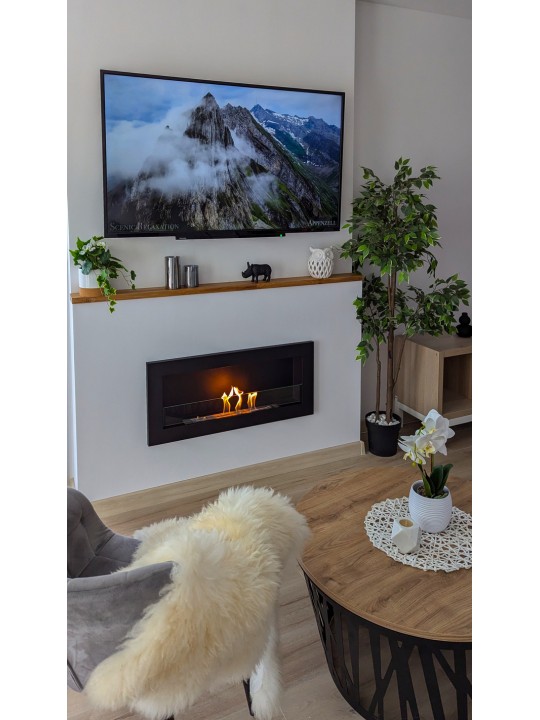 Chimenea de bioetanol Comfy 900 Slim empotrada