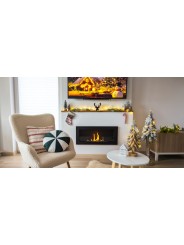 Chimenea de bioetanol con cristal Comfy 900 Slim